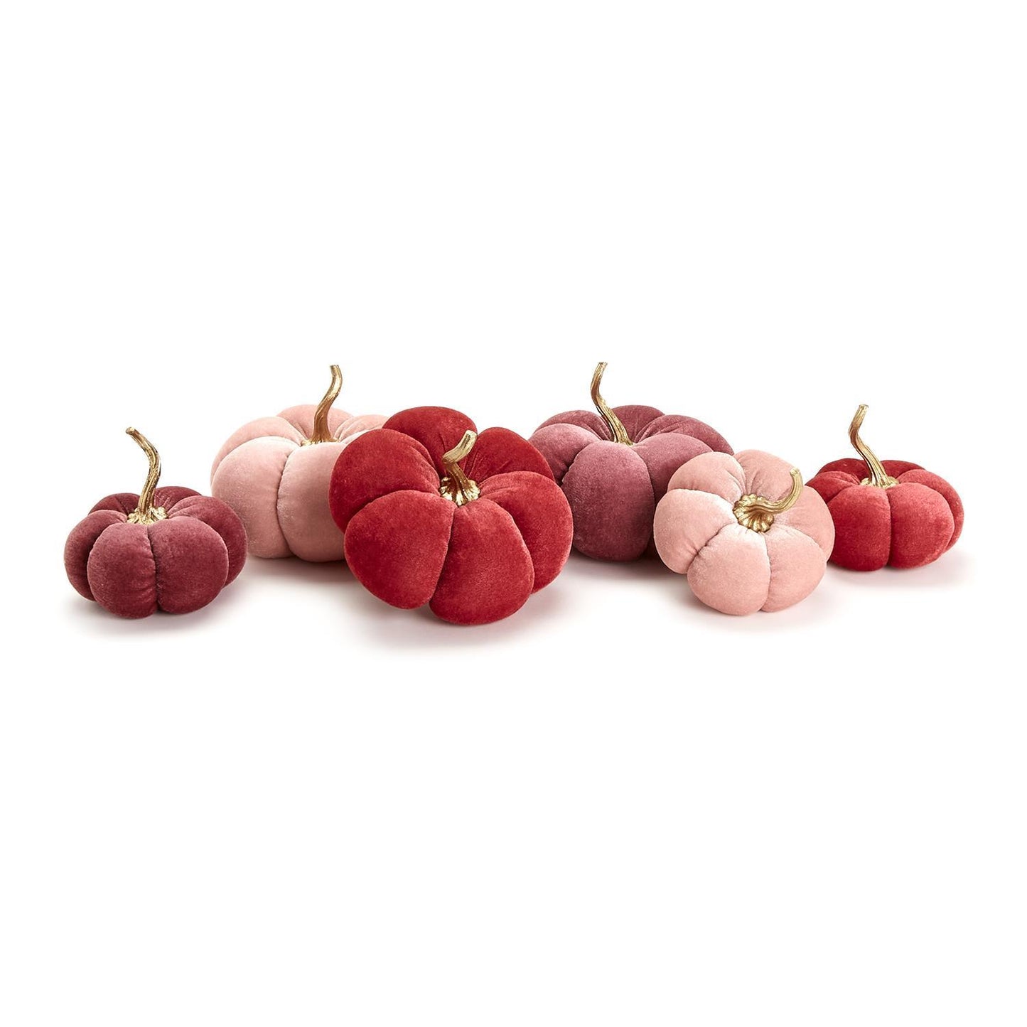 Autumn Blush Plush Pumpkins