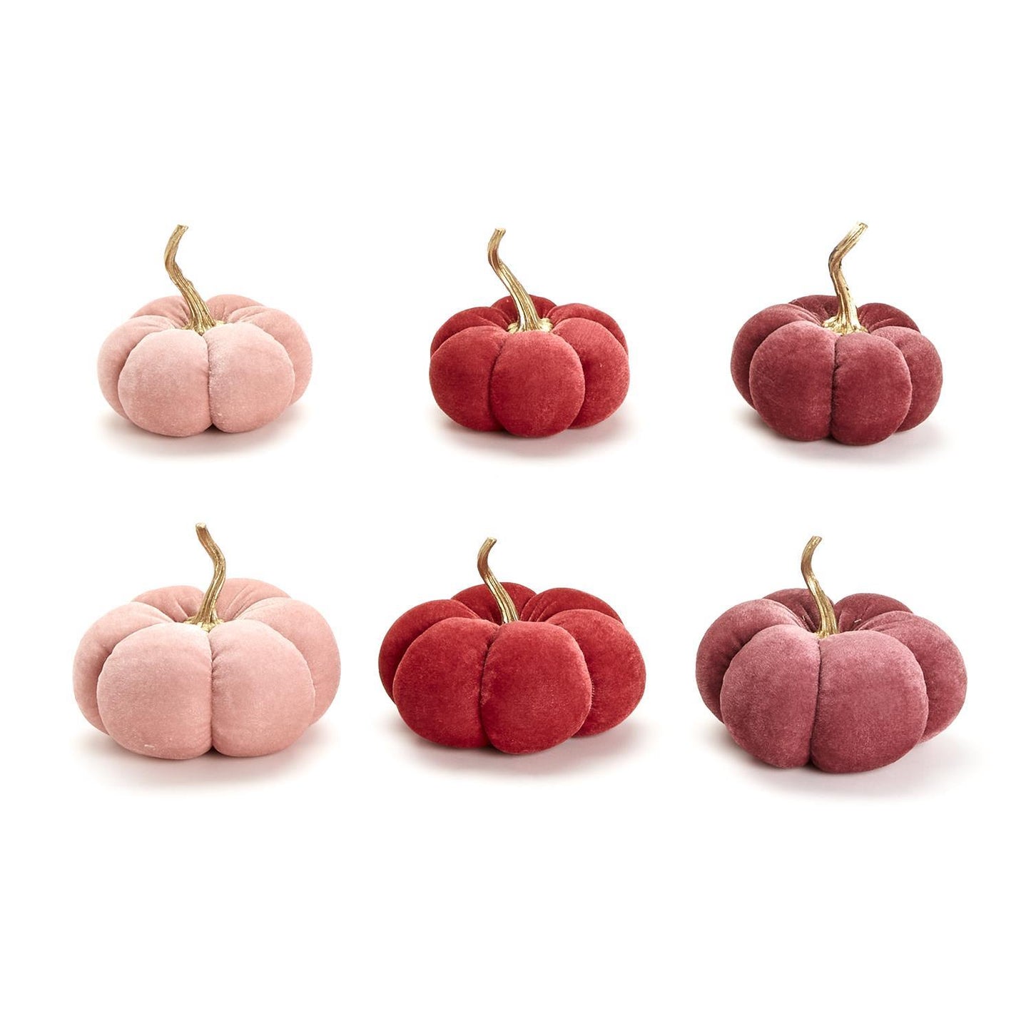 Autumn Blush Plush Pumpkins