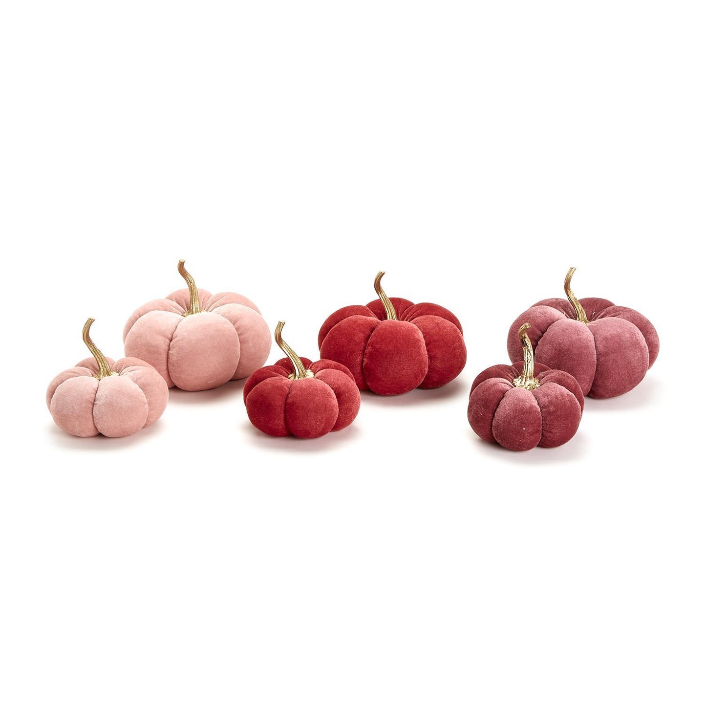 Autumn Blush Plush Pumpkins