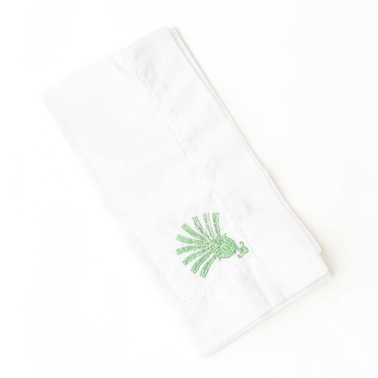 Frond of You Embroidered Napkin