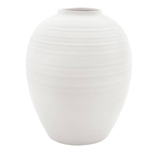 White Vase - Large: Ceramic