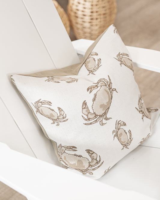 Crab Indoor/Outdoor Pillow