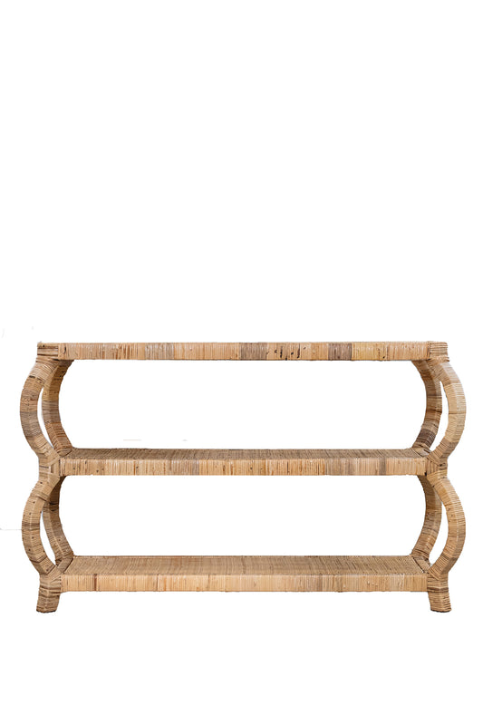 Tiered Woven Console