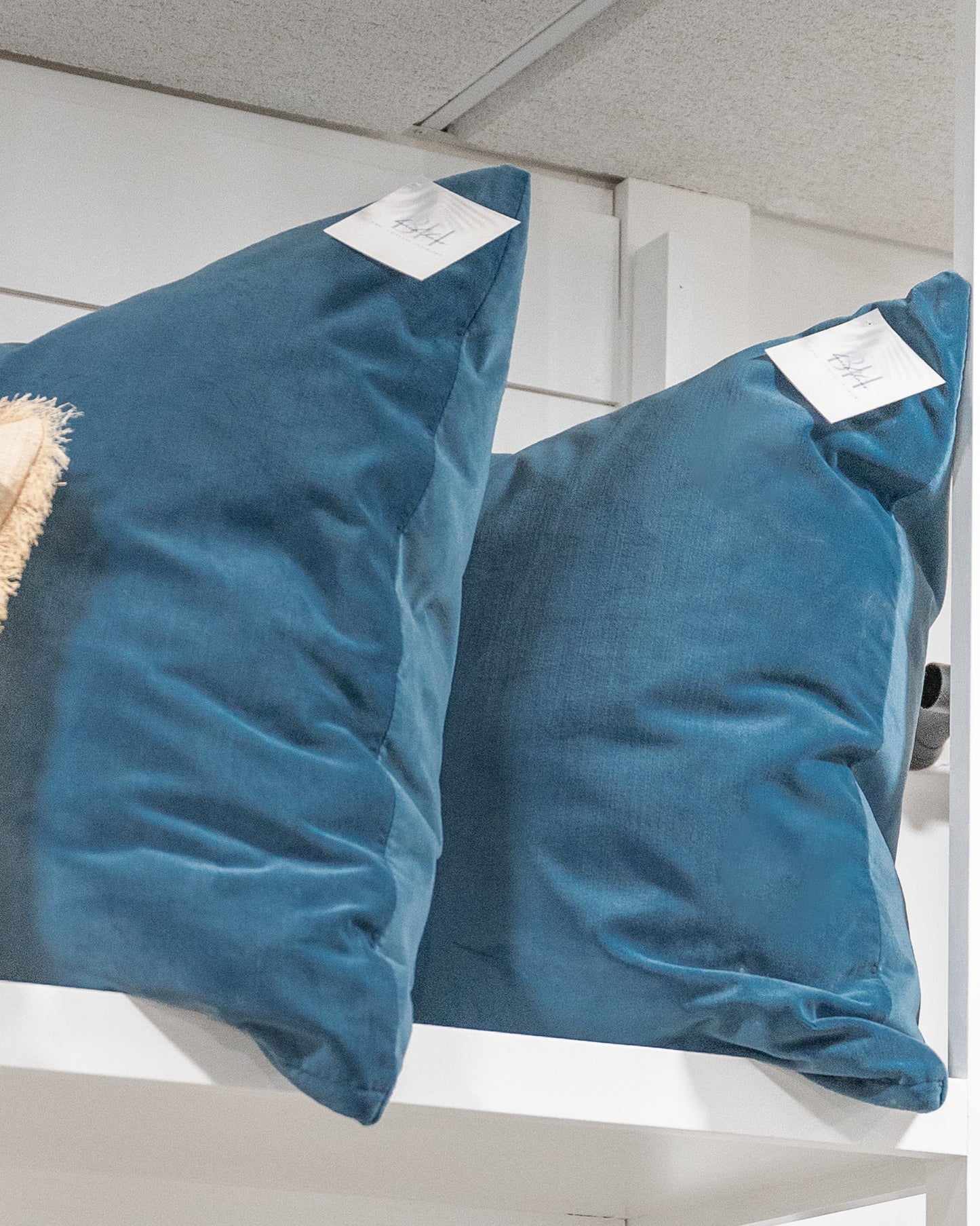 Blue Velvet Pillow