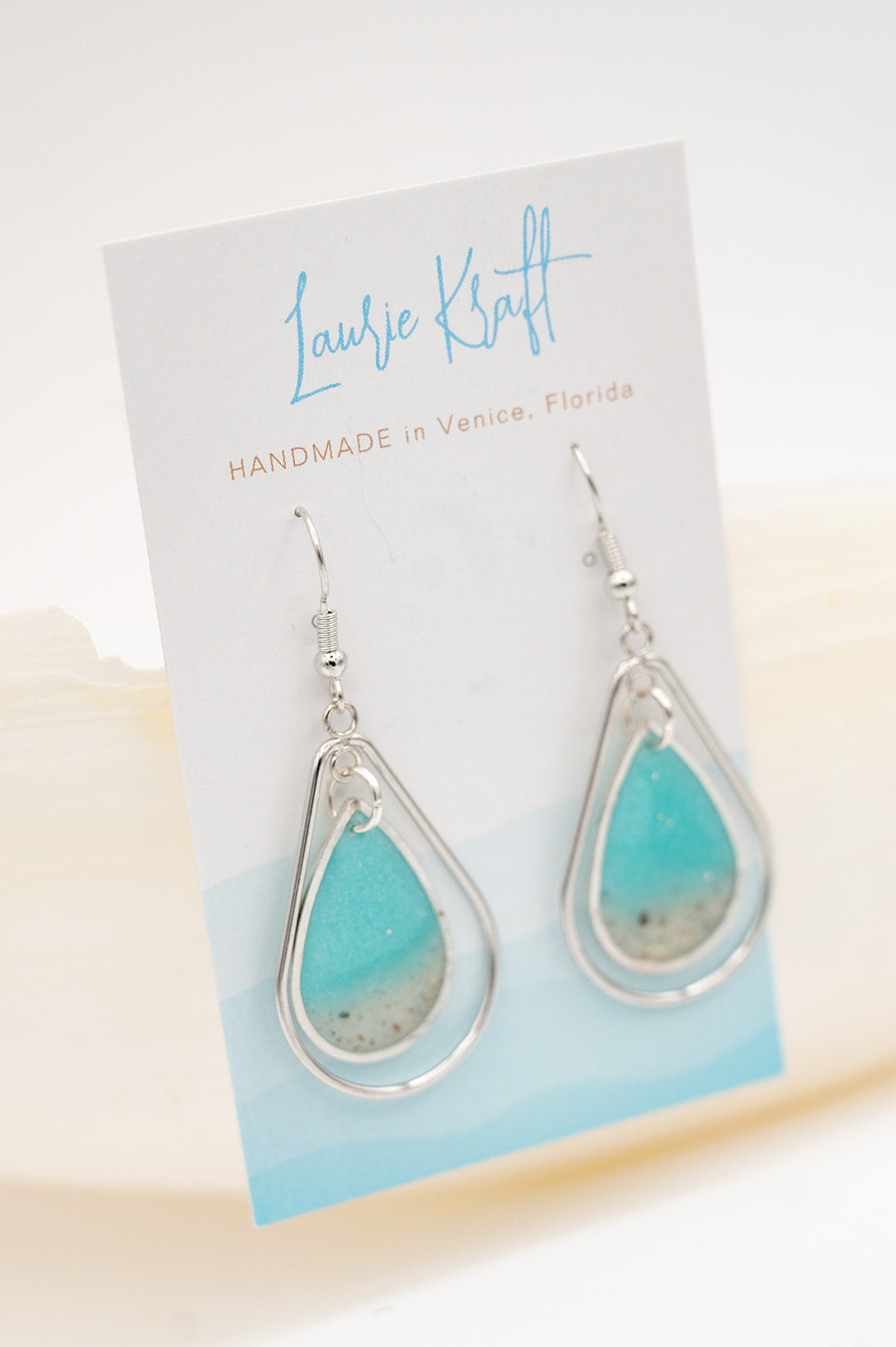 Tropical Wave Earrings ~ Laurie Kraft