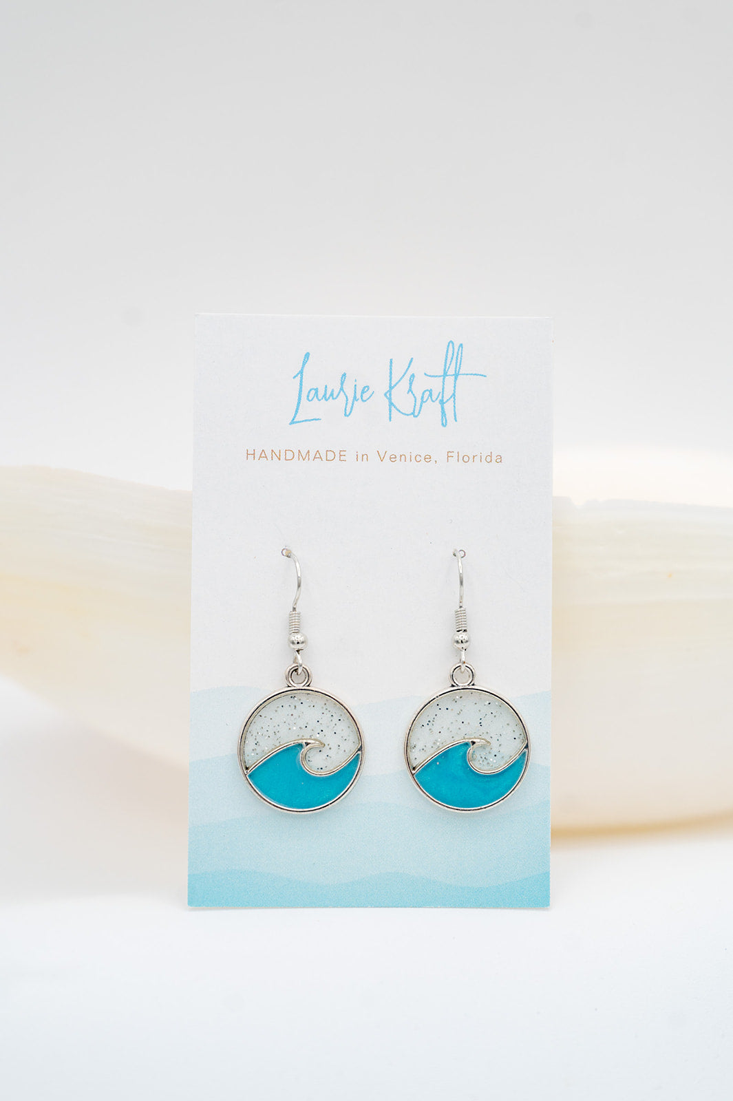 Sparkle Tidal Wave Earrings ~ Laurie Kraft