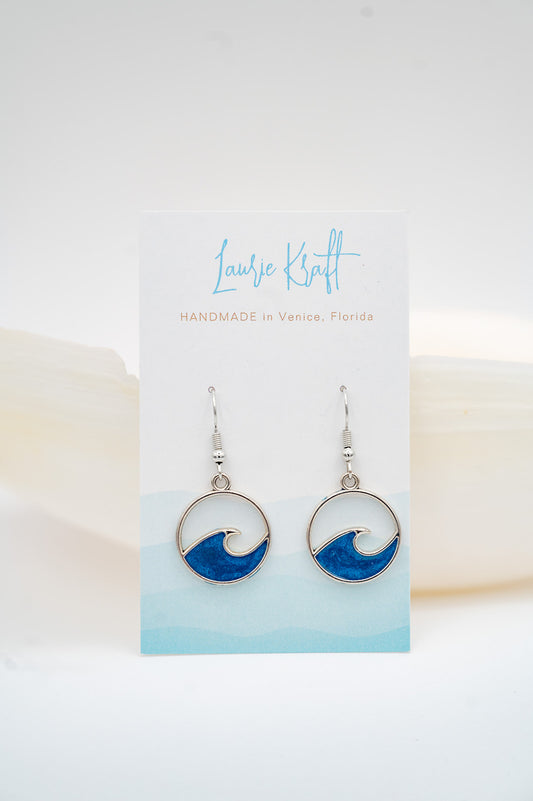 Tidal Wave Earrings ~ Laurie Kraft