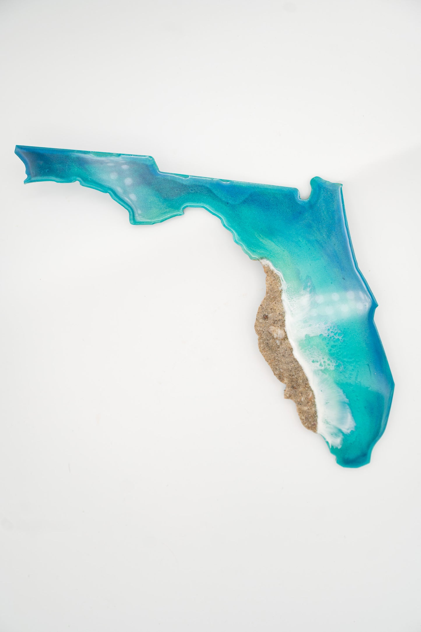 Resin Florida Map Wall Hang