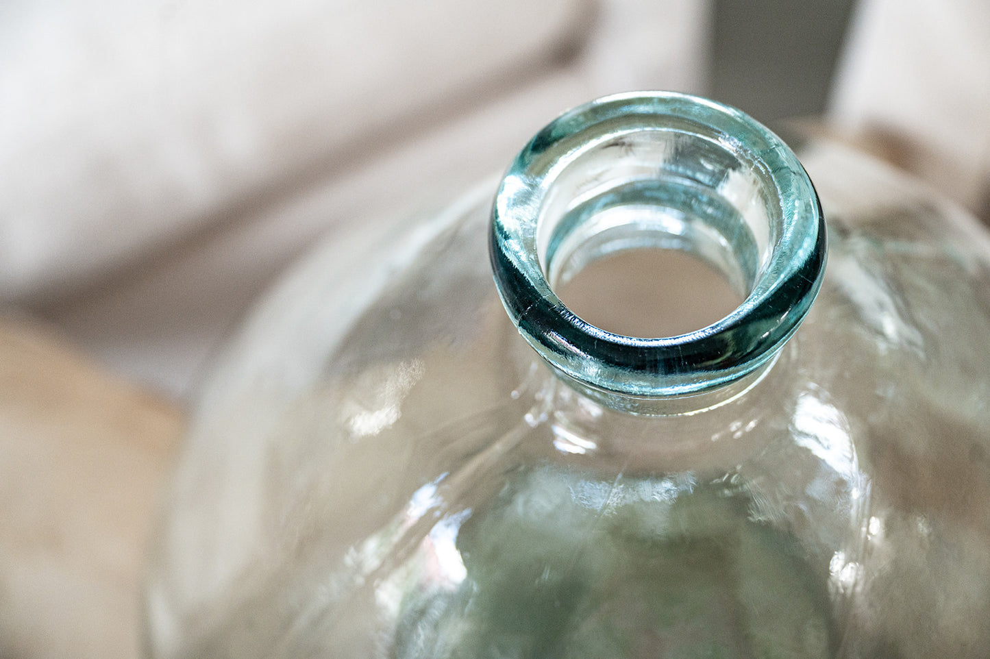 Barcelona Clear Recycled Glass Vase