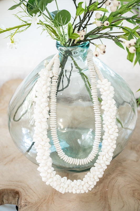Ashanti Beads: White