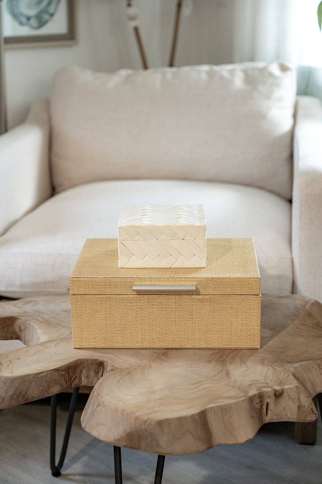 Terra Cane Boxes with Lining