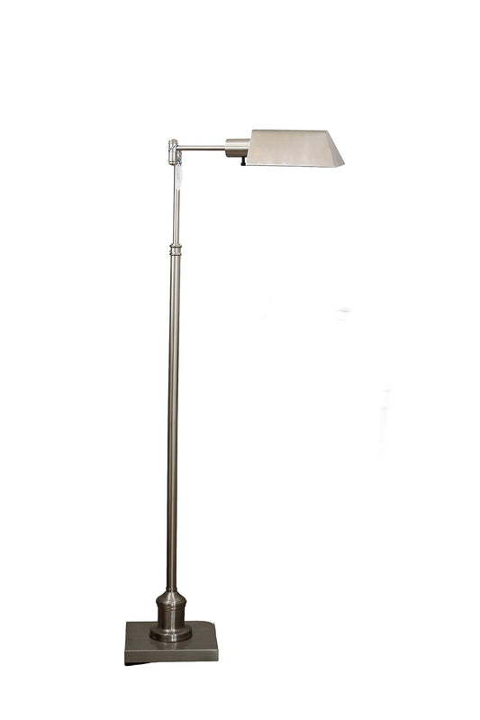 Brushed Nickel Pharmacy Lamp