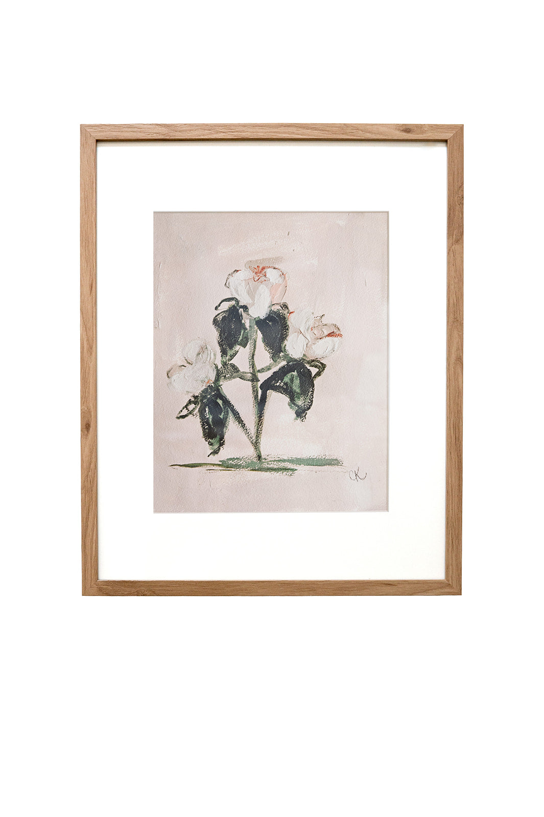 Framed Flower Artwork