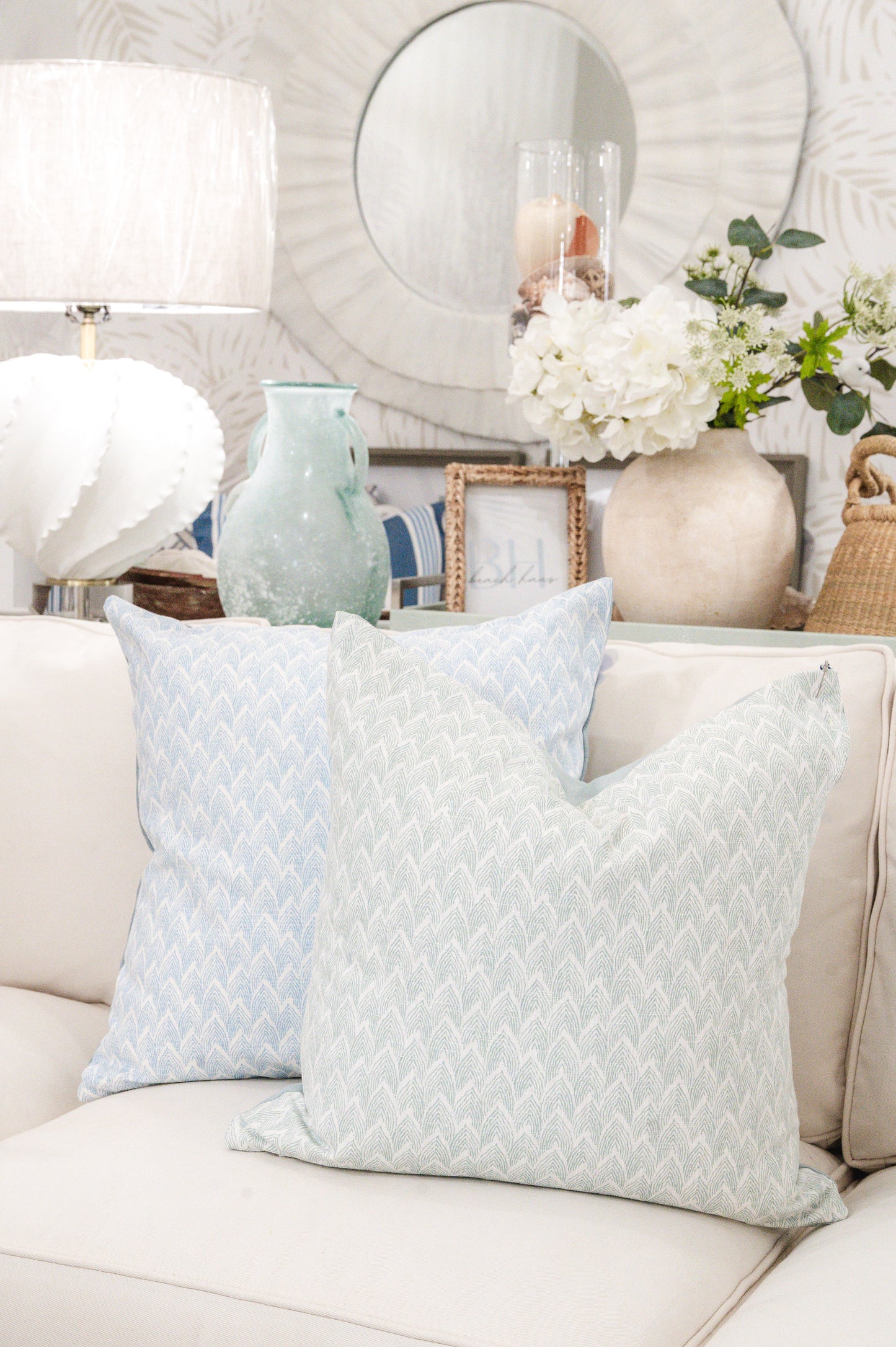 Petite Scallop Pillow Cover