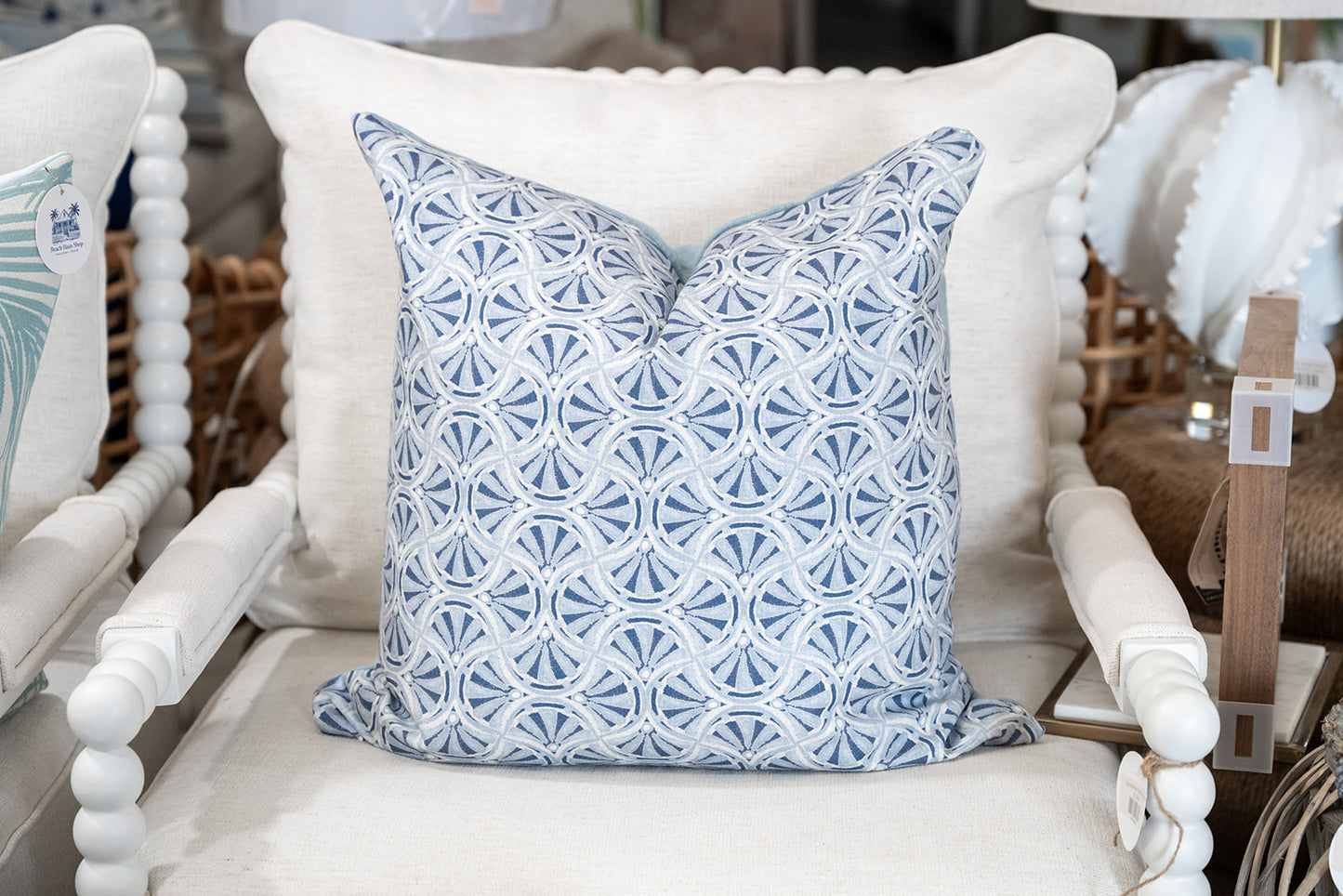 Scallop on the Bay Pillow Cover