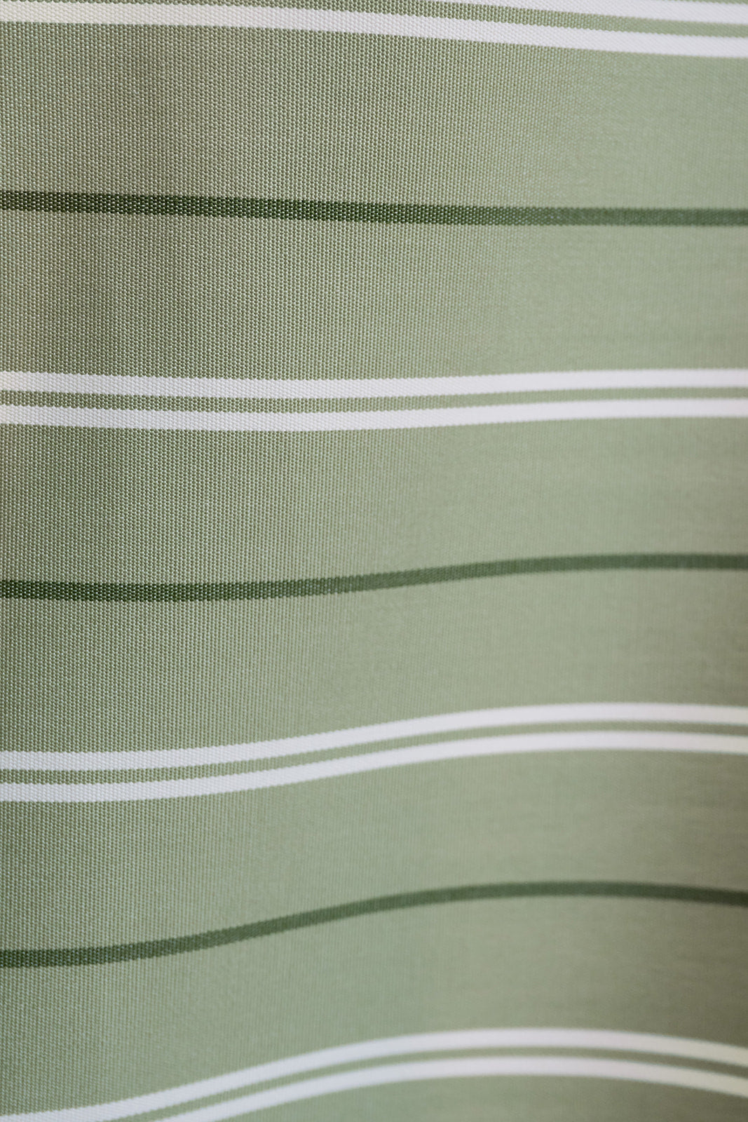 Green Stripe Outdoor Fabric