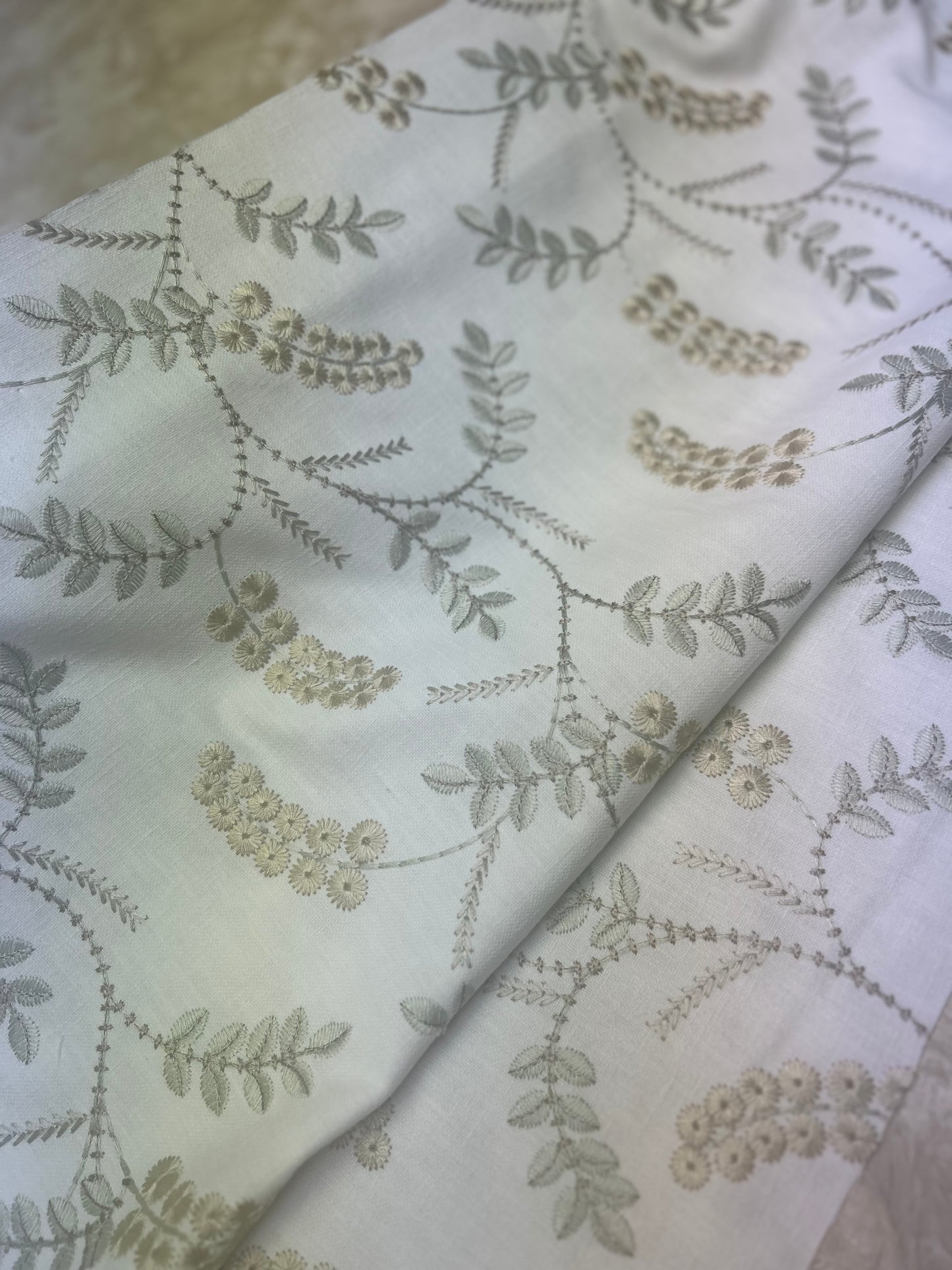 Aias Spring Embroidered Fabric