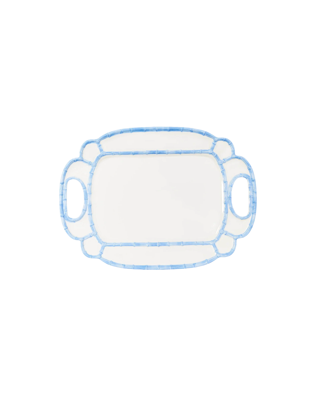 French Blue Bamboo Platter