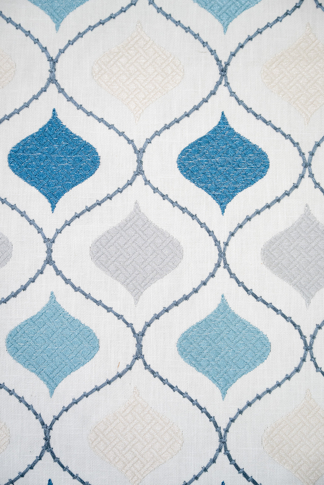 Ogee Embroidered Fabric