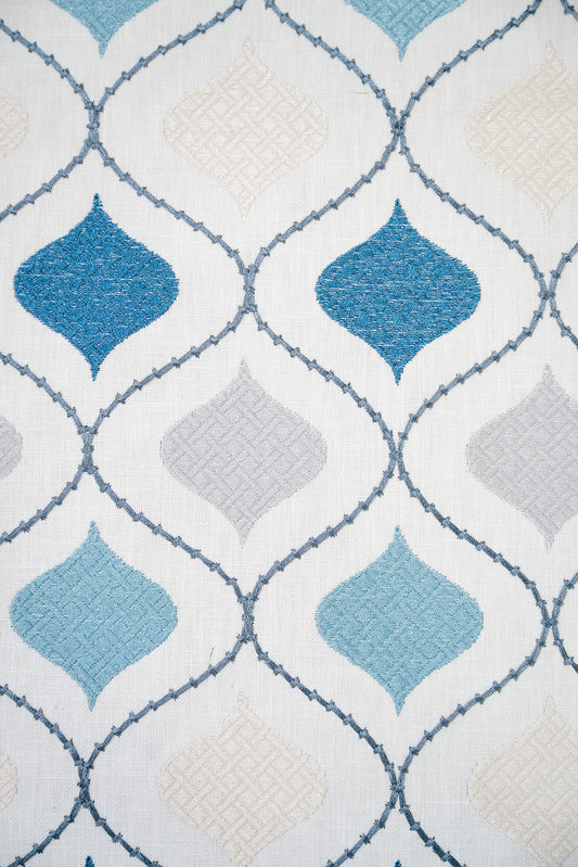 Ogee Embroidered Fabric