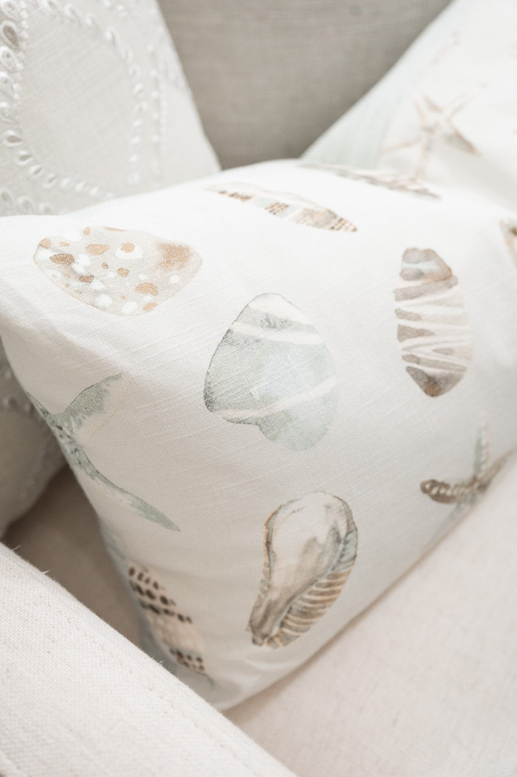 Pastel Shell Pillow