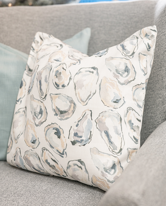 Oyster Shell Pillow