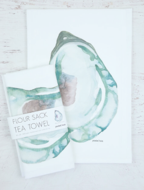 Oyster Tea Towels