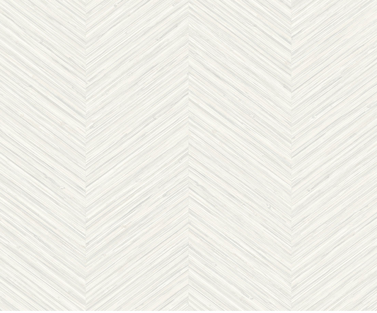 White & Gray Herringbone