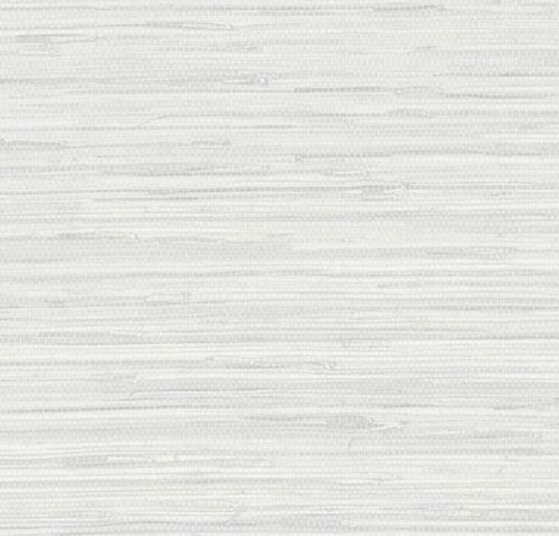 Faux Vinyl Grasscloth Pale Gray