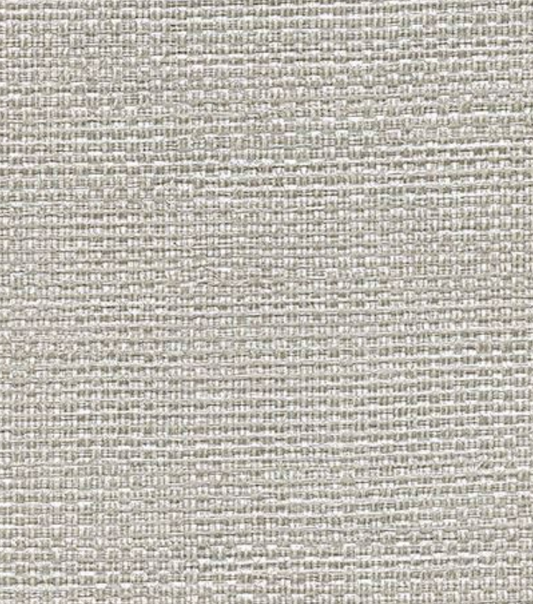 Silver basketweave faux grasscloth