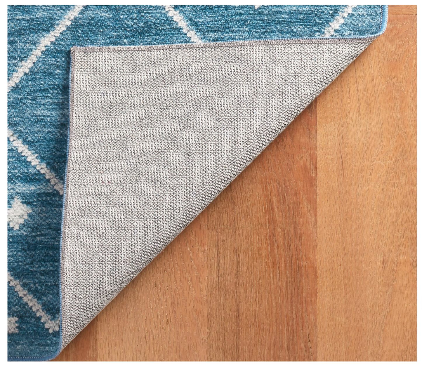 Kota Indigo Machine Washable Rug