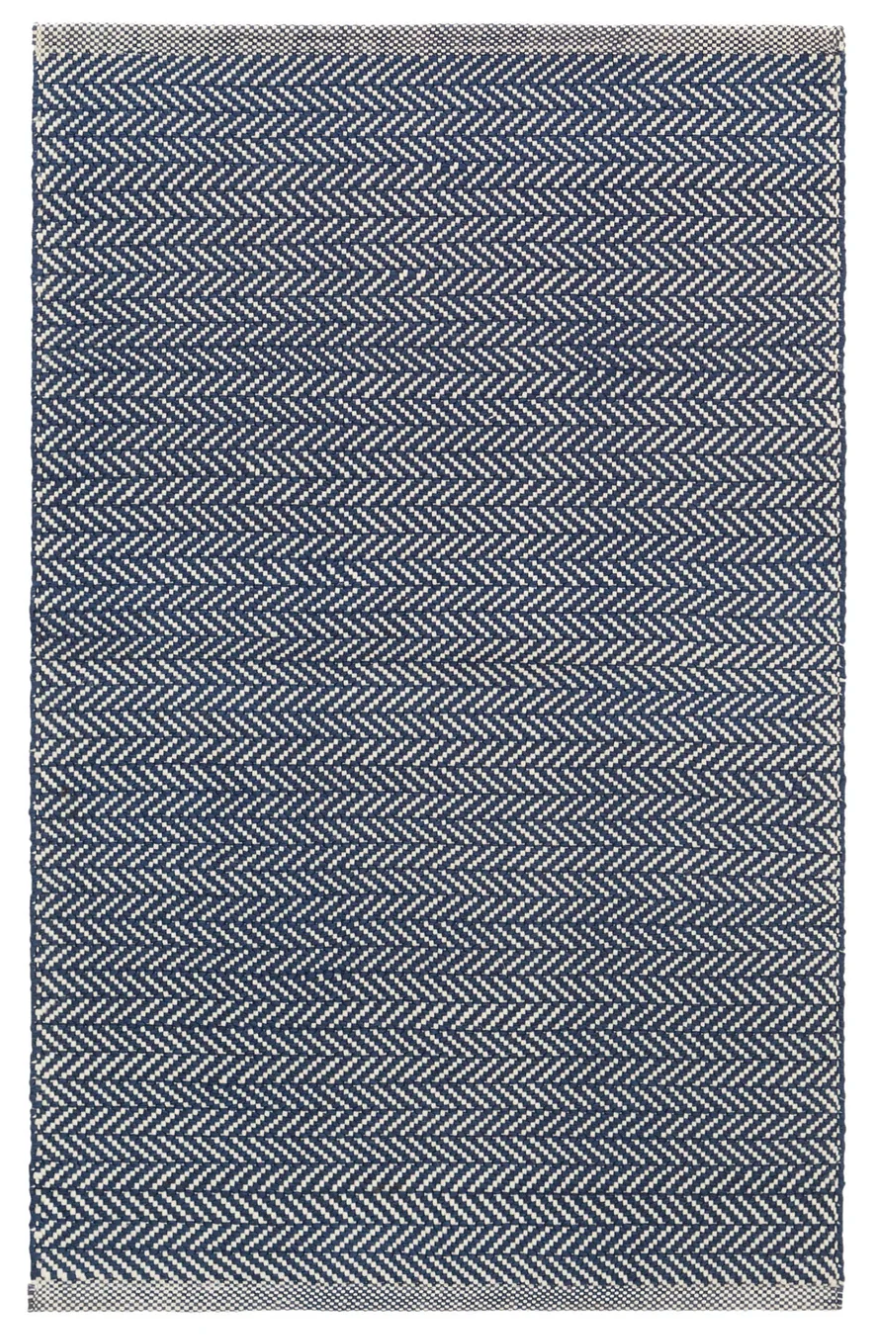 Herringbone Polypropylene Handwoven Indoor/Outdoor Rug