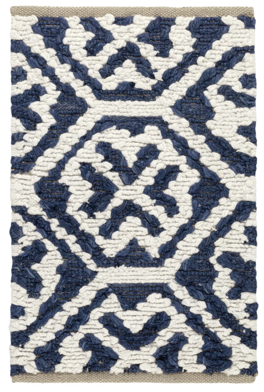 Magnolia Blue Handwoven Jute Rug