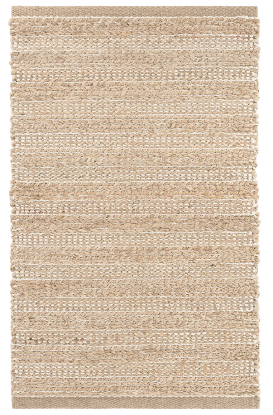 Simba Ivory Handwoven Jute Rug