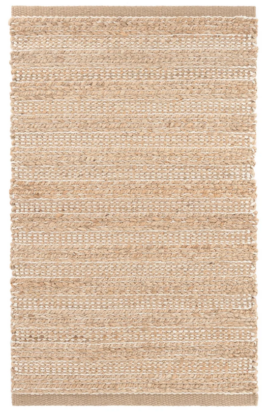 Simba Ivory Handwoven Jute Rug