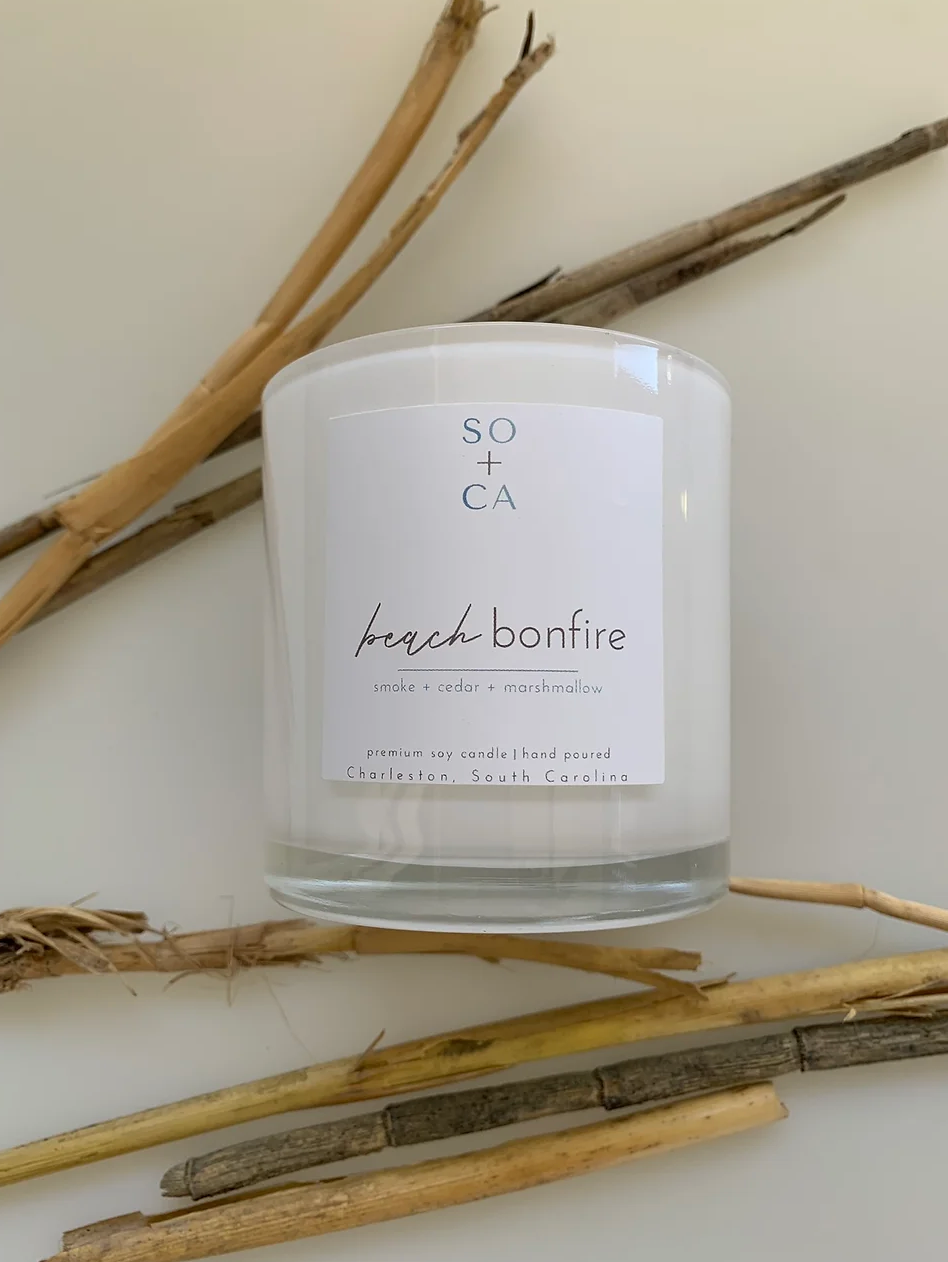 Beach Bonfire Candle