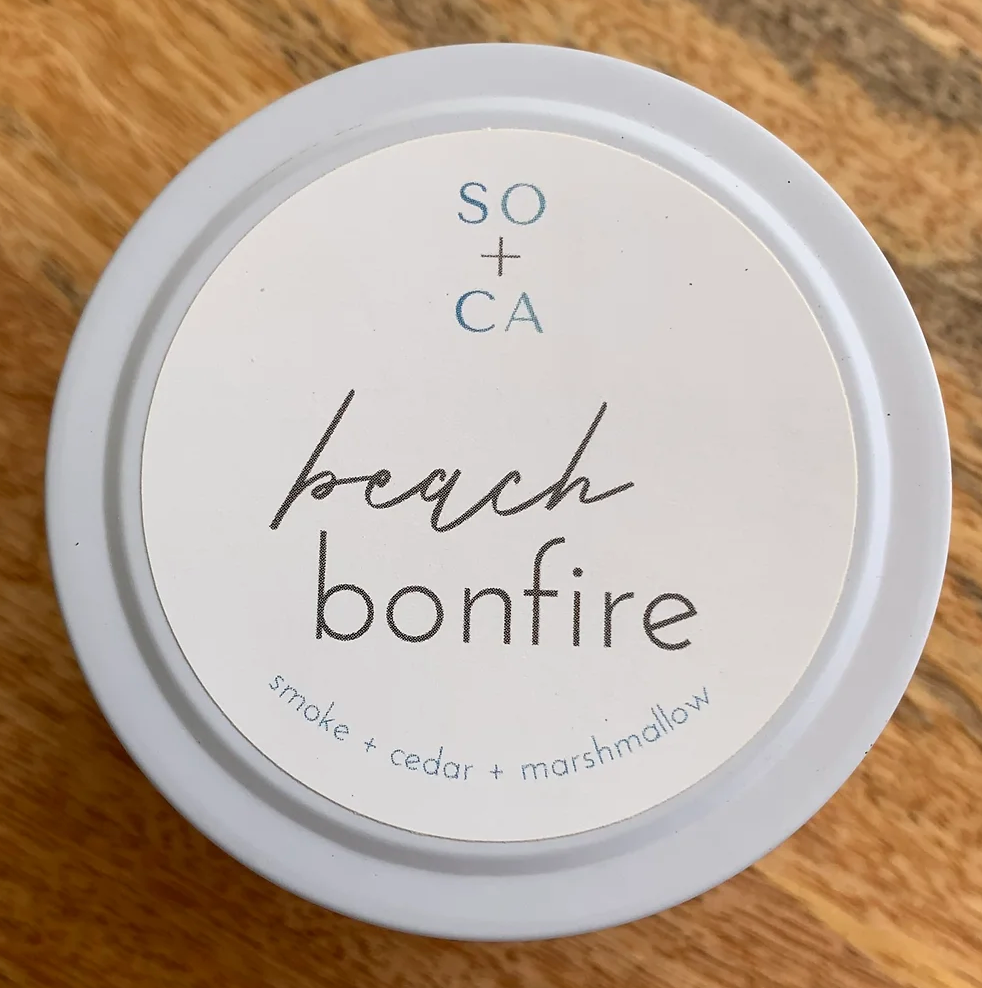 Beach Bonfire Candle