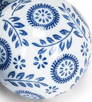 Blue/White Decorative Ball
