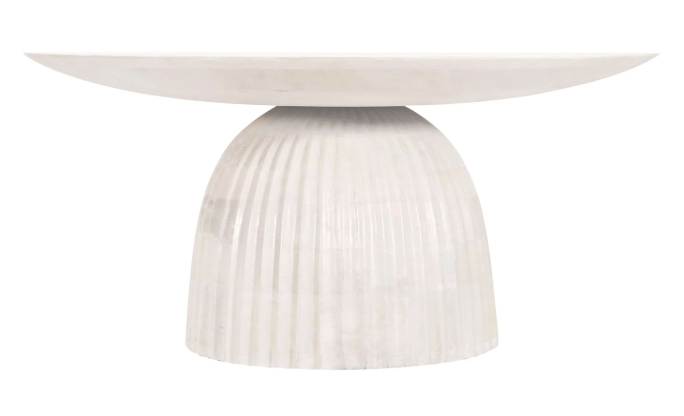Scalloped Base Coffee Table