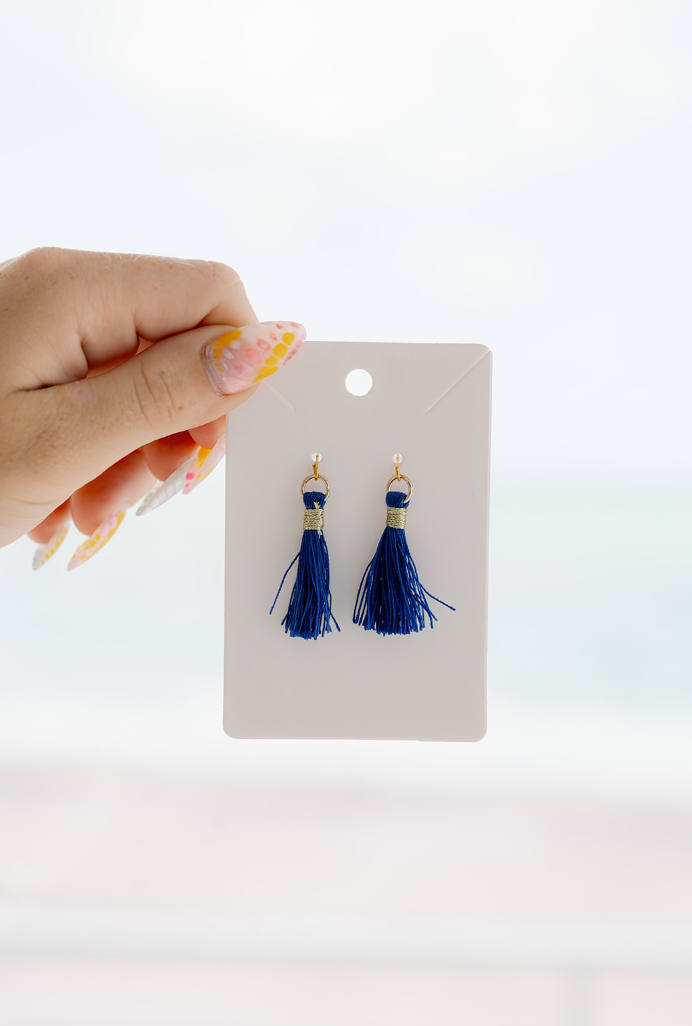 Ava Grace Jewelry- Coastal Tassel Earrings