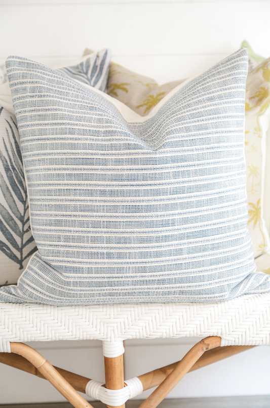 Boardwalk Stripe Indoor/ Outdoor Pillow Cover