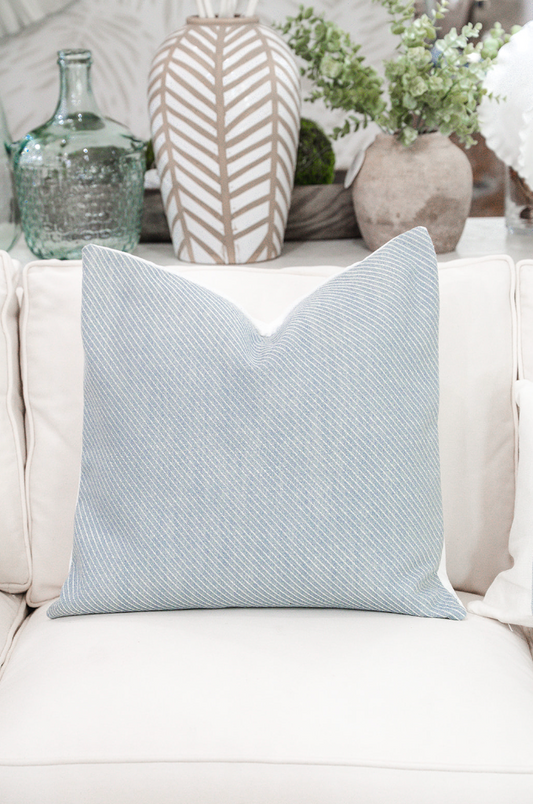 Ocean Stripe Pillow Cover