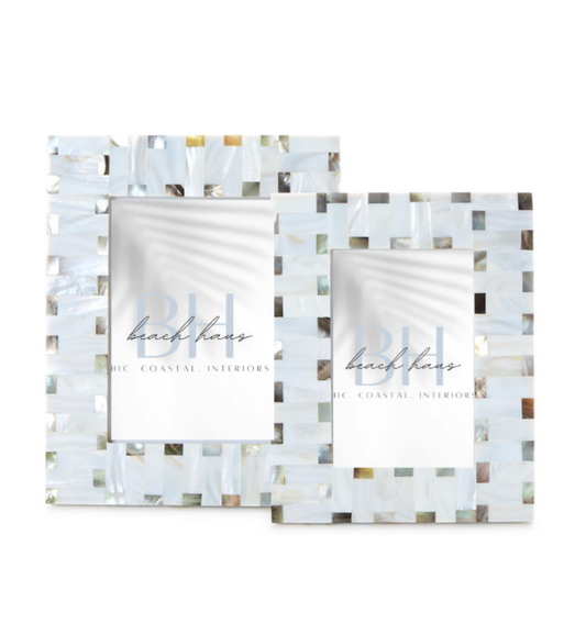 Mother of Pearl Shell Photo Frame