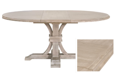 Boca Round Acacia Extendable Table- Custom BH Order