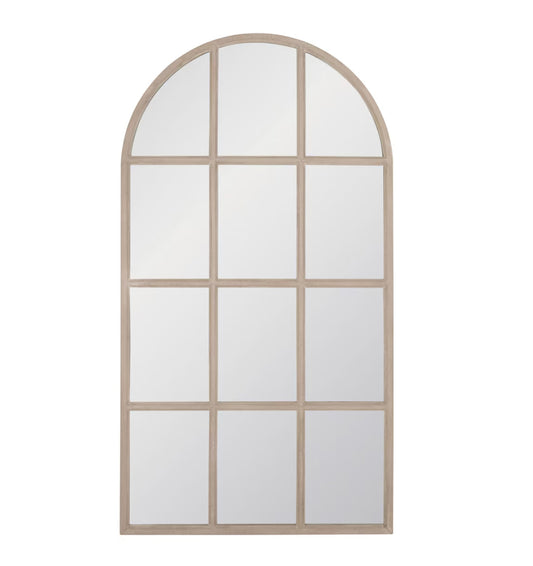 Coastal Grey Arched Mirror