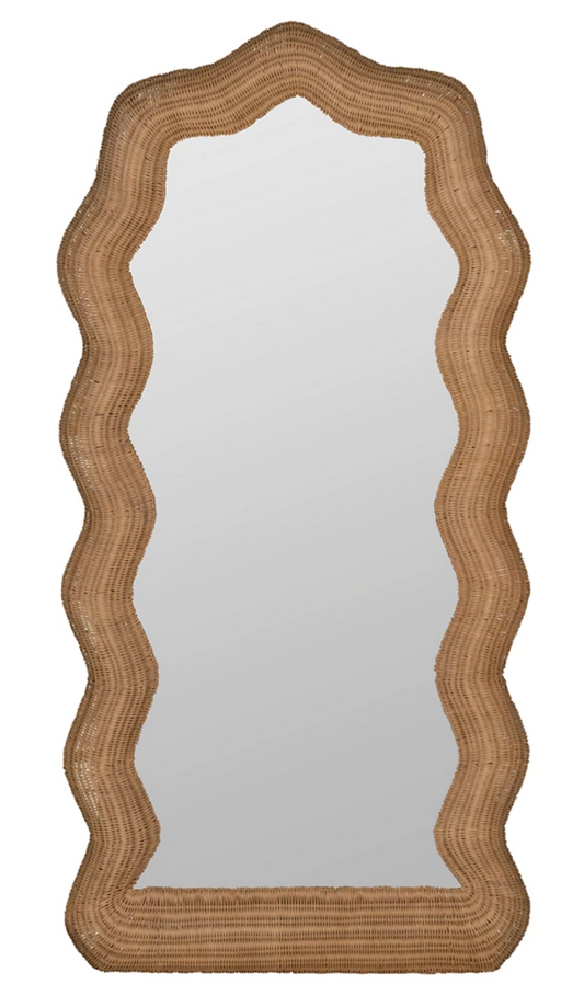 Serpentine Floor Mirror