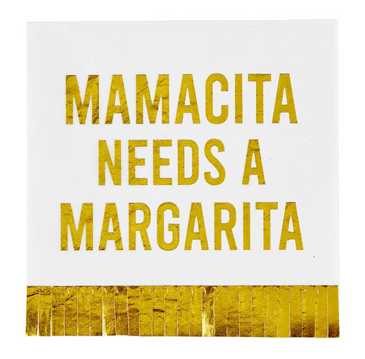 Cocktail Napkin - Mamacita Needs a Margarita