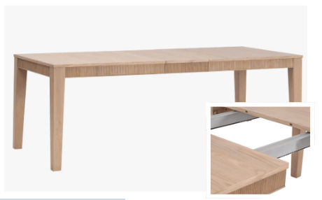 Reef Fluted Extension Table- Custom BH Order