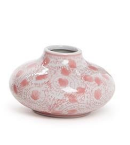 Pink Chinoiserie Vase