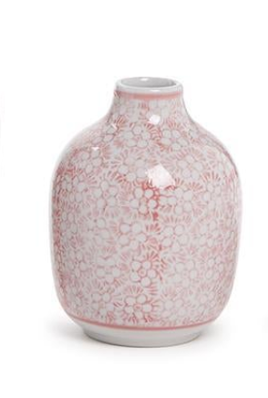 Pink Chinoiserie Vase